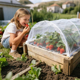 13'x32.8' Garden Netting for Strawberry Plants HDPE Fine Strawberry Bird Netting for Raised Bed Row Cover Screen Mesh Net for Fruit Tree Vegetable Flowers Large Area Garden Protection
