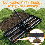 G GREENLY-AG 30" Heavy Duty Lawn Leveling Rake, 6.5FT Soil Leveler Tool