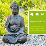 Phaxth 14" Buddha Statue Outdoor, Buddha Statues Home Indoor, Zen Decor Buda Garden