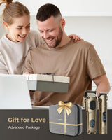 VGRPRO Hair Clippers for Men Professional, Cordless Clipper and Trimmer Set