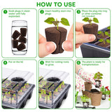 LAPOND 50 Pcs Grow Sponges,Replacement Plant Starter Plugs for Cuttings and Propagation,Great for Soil, Tray or Planting Pods, Promotes Herbs, Vegetables and Flowers Growth