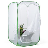 36" Outdoor Mesh Plant Enclosure, Plant Cover for Pests, Bird and Pest Protection Guard for Fruit, Vegetables, Flowers and Herbs Pop-Up Cage 24 x 24 x 36 Inches