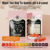 NIUSISE Feminine Balance Gummies, Premium Balance Supplement for Women PH Health, Immune Support, Energy Support, Vegan, Gluten-Free, Strawberry Flavor, 120 Gummies, 60 Servings 2 Pack