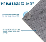 PIG Absorbent Mat Roll | 30" W x 150' L | Lightweight Mat Roll | Absorbs up to 20.1 Gallons per Roll | MAT137