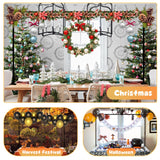 Over The Table Rod Stand with Clamps Black 46"-100'' Length 29"-55" Height Adjustable Metal Table Balloon Arch Stand with Storage Bag, for Halloween Christmas Party Wedding Anniversary Decoration