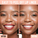 iMethod Lip Stain - Lip Liner Stain, Peel Off Lip Stain with Tweezer, Natural Long Lasting Lip Stain Peel Off, Waterproof, Easy to Use, Stay On All Day, Nude Pink