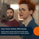 BIBIED OTC Hearing Aids – Rechargeable Hearing Aids for Seniors & Adult with Smart Noise Reduction, Superior Sound, Self-Fit, Nearly Invisible, for Mild to Moderate Hearing Loss (Grey)