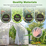 Garden Netting Pest Barrier, 10 X 50FT Insect Netting for Garden Raised Beds, Garden Mesh Netting Bug Netting Row Cover for Vegetables, Fruit Trees, Blueberry Bushes