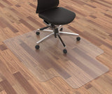 Office Chair Mat for Hardwood Floor, 48”x 36” Clear Floor Protector Mat for Office Chair, Vinyl Desk Chair Mat for Hard Floors, Easy Glide for Chairs