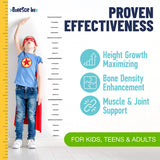 Height Growth Maximizer - Made in USA - Natural Height Increase Booster & Bone Growth Pills - Grow Taller Supplement for Adults, Teens & Kids - Vitamins for Boys & Girls to Get Taller - 120 capsules