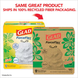 Glad Tall Kitchen Trash Bags 13 Gallon, Gain Original Garbage Bags, Odorshield with Drawstring, 140 Count