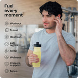 KEY NUTRIENTS Multivitamin Electrolytes Powder No Sugar - Tropical Pineapple Coconut Electrolyte Powder - Endurance & Energy Supplement - Hydration Powder - No Calories - 90 Servings - Made in USA