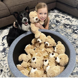 MaoGoLan Bulk Teddy Bear Baby Shower, 10 Packs Small Teddy Bear Stuffed Animals in Bulk,13.5" Small Stuffed Bears Plush for Wedding,Birthday,Christmas, Party Decorations