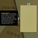 Dura-Gold Premium 7000 Grit Wet or Dry Sandpaper Sheets, 5-1/2" x 9", Box of 25 - Auto Car Color Sanding Detailing, Polishing Wood, Plastic, Glass, Epoxy, Stone, Metal Finishing Hand Sand Block Sander