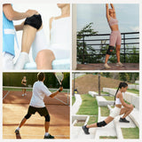 Knee Brace with Side Stabilizers for Knee Pain, Adjustable Knee Support for Meniscus Tear ACL MCL Arthritis Injury Recovery, Breathable Knee Wrap for Men & Women, Workout, Sports (Black, Medium)