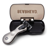 BEARHEAD Head Razor for Men | Skull Shaving Razor for Bald Men | Precision Blades Nick-Free | Sure-Grip Shower Handle | Easy Clean Blades | Travel Case