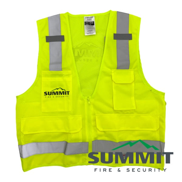Fire King VS-LIME-LGXL-SFS Vest Safety