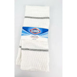 Clorox Kitchen Towels 16" x 28 Gray Stripe Bleach Safe 50 Washes Lot Of 2 Cotton