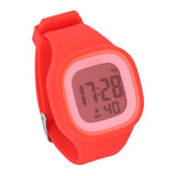 Children Digital Watch Alarm 50M Waterproof Shockproof Drop Resistant Child Digital Sport Outdoor Watch for Daily Use Red