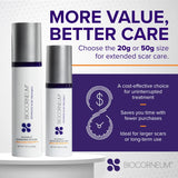 BIOCORNEUM Advanced Scar Treatment with Silishield? & SPF 30 50g C Made in the USA, Fast-Drying, Water-Resistant Silicone Scar Gel - Surgeon Recommended for New & Old Scars - Suitable for Children Over 6 Months