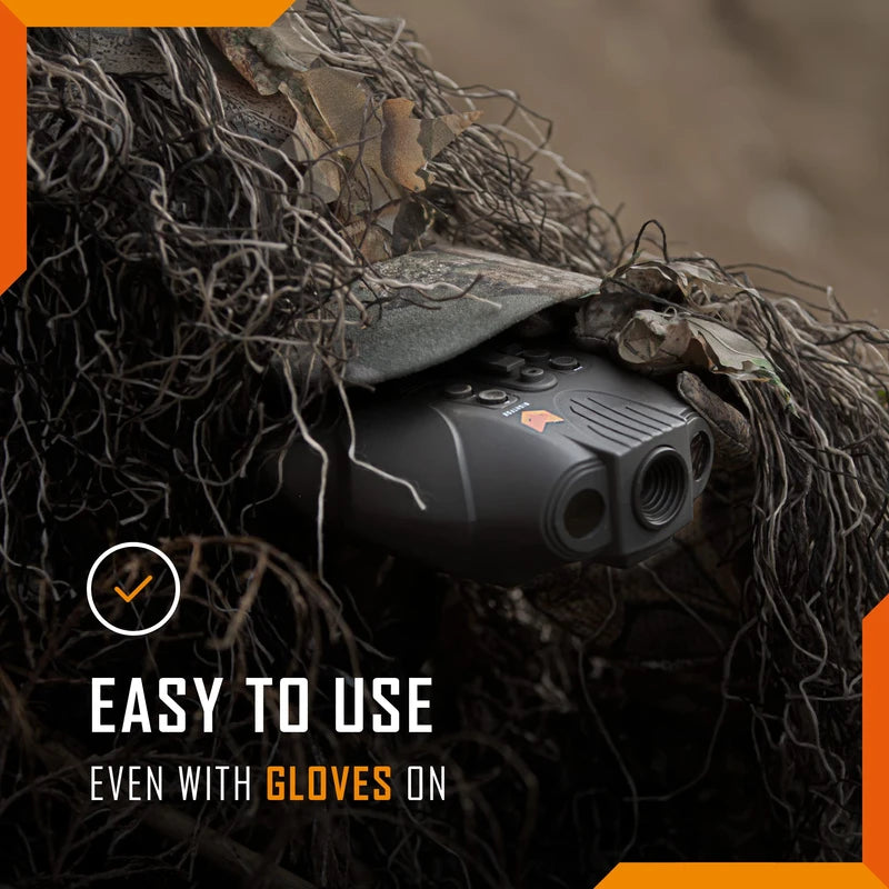 Nightfox Swift USB Rechargeable Night Vision Goggles - Head Mounted, Wide Viewing, 1x Magnification, Close Quarters Tactical Infrared Binoculars for Adults