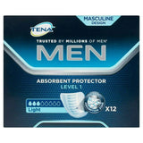 TENA Men Level 1 Absorbent Pads 12'S (Pack of 4)