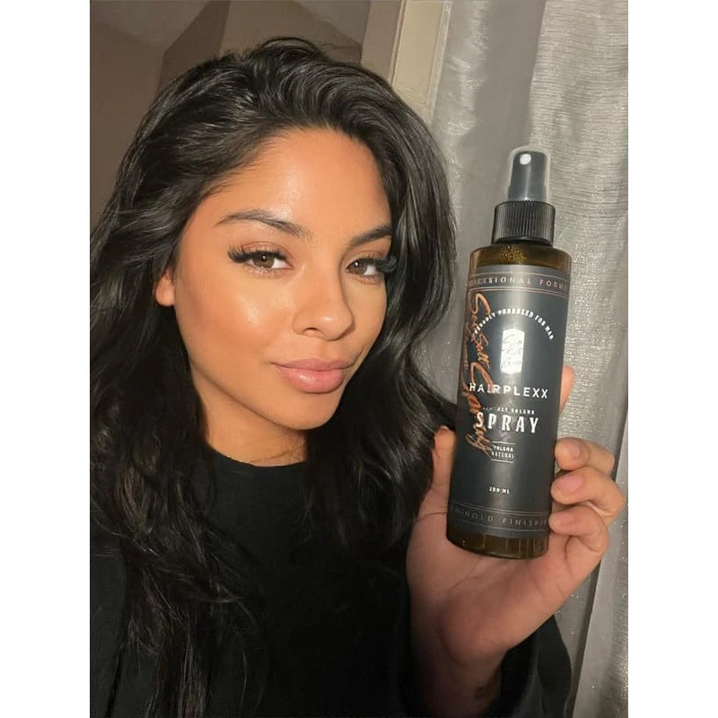 Hairplexx Hairplexx Sea Salt Volume Hair Spray for both Men and Women, Natural Thick and Volumizing Hair Look with Matte Finish and Natural Hold, Paraben Free - 6.76 Fl Oz (Pack of 1)