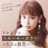 Beautylabo Vanity Hair Color Urban Greige (Quasi-Drug) Solution 1: 1.4 oz. (40 g) + Solution 2: 2.7 fl. oz. (80 mL) + pH Controller: 0.3 fl. oz. (8 mL) + After-Color Beauty Creme: 0.2 fl. oz. (5 mL).