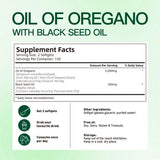 VivoNu Oil of Oregano with Black Seed Oil 300 Capsules | Natural Antioxidants | Nutritional Support | Highly Effective Botanicals Dietary Healthcare Supplement - Specification: Pack of 1