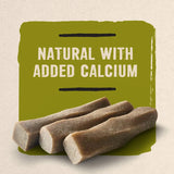 Purina Prime Bones Made in USA Facilities Limited Ingredient Natural Large Dog Treats, Chew Stick with Wild Venison - 3 ct. Pouch