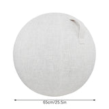 55cm/65cm/75cm Cotton+Linen Protective Yoga Ball Cover Exercise Ball Protection Skin Wrap Accessory