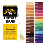 Fiebing Company Leather Dye, Dark Brown, 4 Ounce