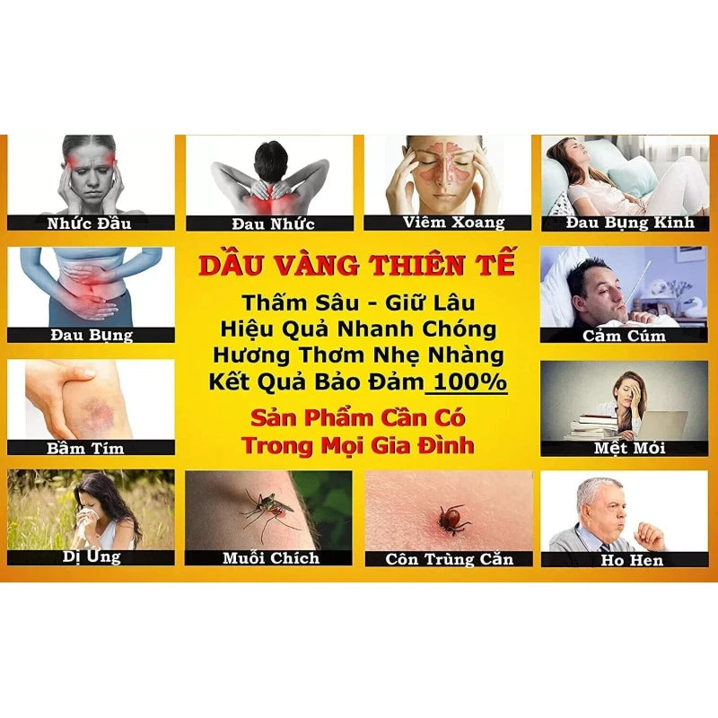 king's Golden Oil King’s Golden Oils with 24k gold - Dau vang Thien Tue- 15ml bottle