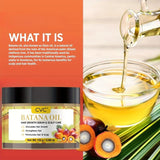 CVC Unrefined Organic Batana Oil | 100% Pure & Natural | Promotes Hair Growth & Moisture | 3.88 OZ - Specification: Default