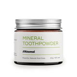 Akamai Mineral Toothpowder Remineralizes, Natural Ingredients for Oral Health - SELECT: Glass Jar (2mo supply)