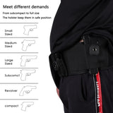 Aomago Belly Band Holster for Concealed Carry-Gun Holster for Women & Men Fits Glock, Smith Wesson, Taurus, Ruger, and More-Breathable Neoprene Waistband Holster for Most Pistols and Revolvers