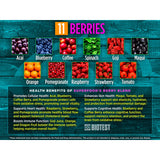Biotest Biotest Superfood Powder Blend of 18 Whole Food Berries, Fruits, and Vegetables - Healthy Polyphenols, Antioxidants, Vitamins, Minerals - 60 Day Supply - 150 g