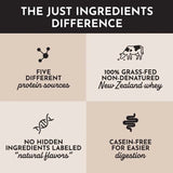 Just Ingredients Chocolate Peppermint Protein Powder