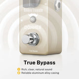 Donner Tremolo Pedal, Golden Tremolo Guitar Pedal Analog Tremolo Effect Pedal for Electric Guitar and Bass True Bypass