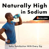 Keto-Pro Keto Electrolytes 250g | Electrolyte Powder Supporting Your Keto Fasting, Health & Fitness Goals | Cherry Berry Flavour