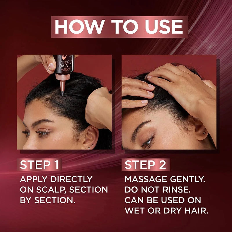 L'OREAL Paris Elvive Full Resist Anti Hair-Fall Serum With Aminexil, Hair Strength Treatment, For Men & Women with Hair Breakage, Scalp Serum, 102ml