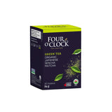 Four O'Clock Organic Green Tea Japanese Sencha Matcha, Non-Gmo, Kosher, Gluten-Free, 16 Count, 24g