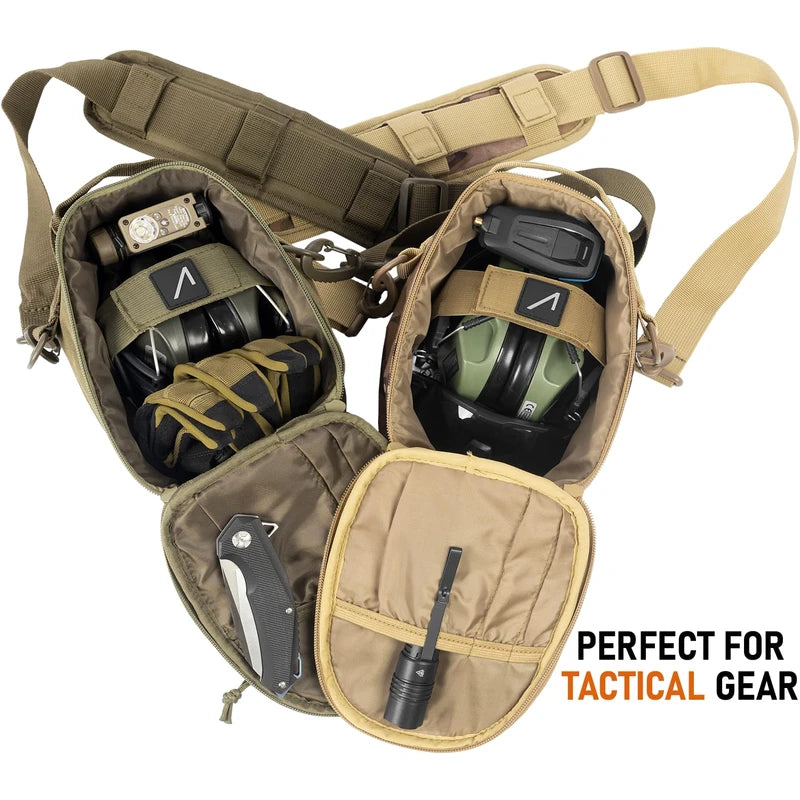 ACE Travel Case Sordin Supreme PRO X Earmuffs -Hearing Protection Carry Bag with Adjustable Shoulder Strap Multicam