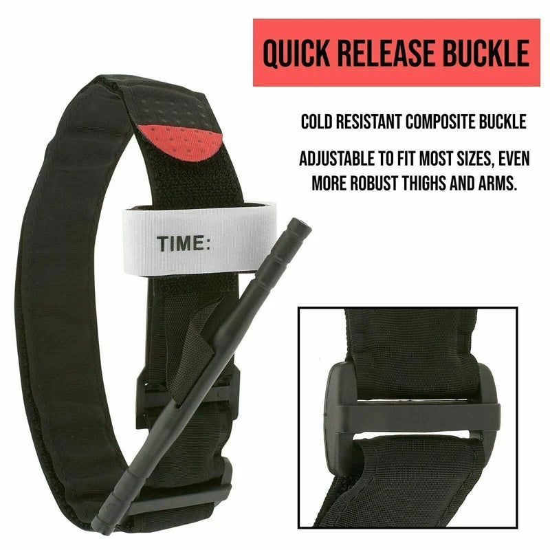 10 pcs Tourniquet Rapid One Hand Application Emergency Outdoor First Aid Kit