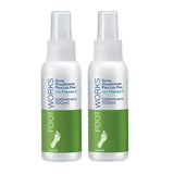 Avon 2 PACK Avon Foot Works Deodorising Foot And Shoe Spray With Vitamin E 6.7oz