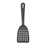 Westmark Set of 2 Spatulas, Wide Surface and Special Flattened Edge, Plastic, Gentle, Black, 283722E3, 310 x 93 x 35 mm