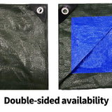 TARPAL 100x100 Feet Green Tarp Waterproof Multipurpose Protective Cover All Purpose Outdoor Poly Tarps Cover for Swimming Pool, Roof Waterproofing,Boat, car, Camping, firewood,Outdoor Furniture,etc