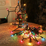 Watereem 3 Pack Multicolor Christmas String Lights, 100 Count Each, Incandescent Mini Christmas Lights, Connectable Xmas Tree Light for Indoor Outdoor Garland Birthday Holiday Wedding Festival Party