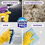 Dawn PRO Industrial Surface Degreaser, Bulk Foaming Spray for Cleaning Grease Buildup in Commercial Kitchens, 32 fl oz (Case of 6)