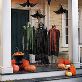 JOYIN Halloween Hanging Grim Reapers (3 Pcs), One 47” and Two 35” Grim Reapers, Halloween Skeleton Flying Ghost for Haunted House Prop Décor, Outdoor Indoor Décor